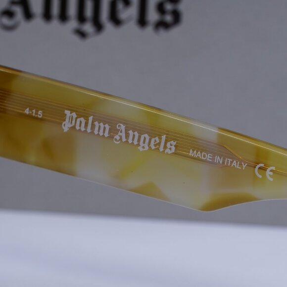 Palm Angels PERI099 HOLLYWOOD 1925 Cat Eye Sunglasses - Havana/Red - Picture 8 of 11